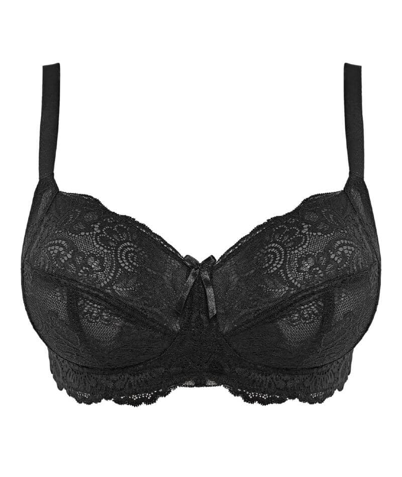 Panache Andorra Wire-free Full Cup Bra - Black Bras